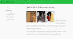 Desktop Screenshot of bourneindustries.com