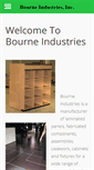 Mobile Screenshot of bourneindustries.com